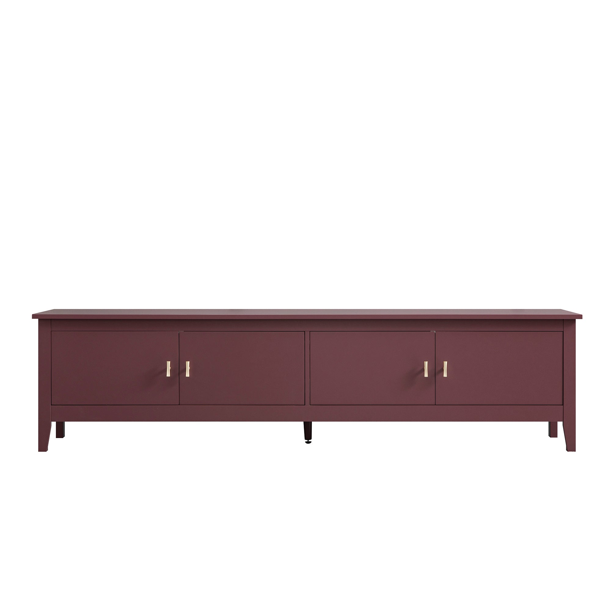 Oakham 180cm Wide TV Unit, Wild Cherry