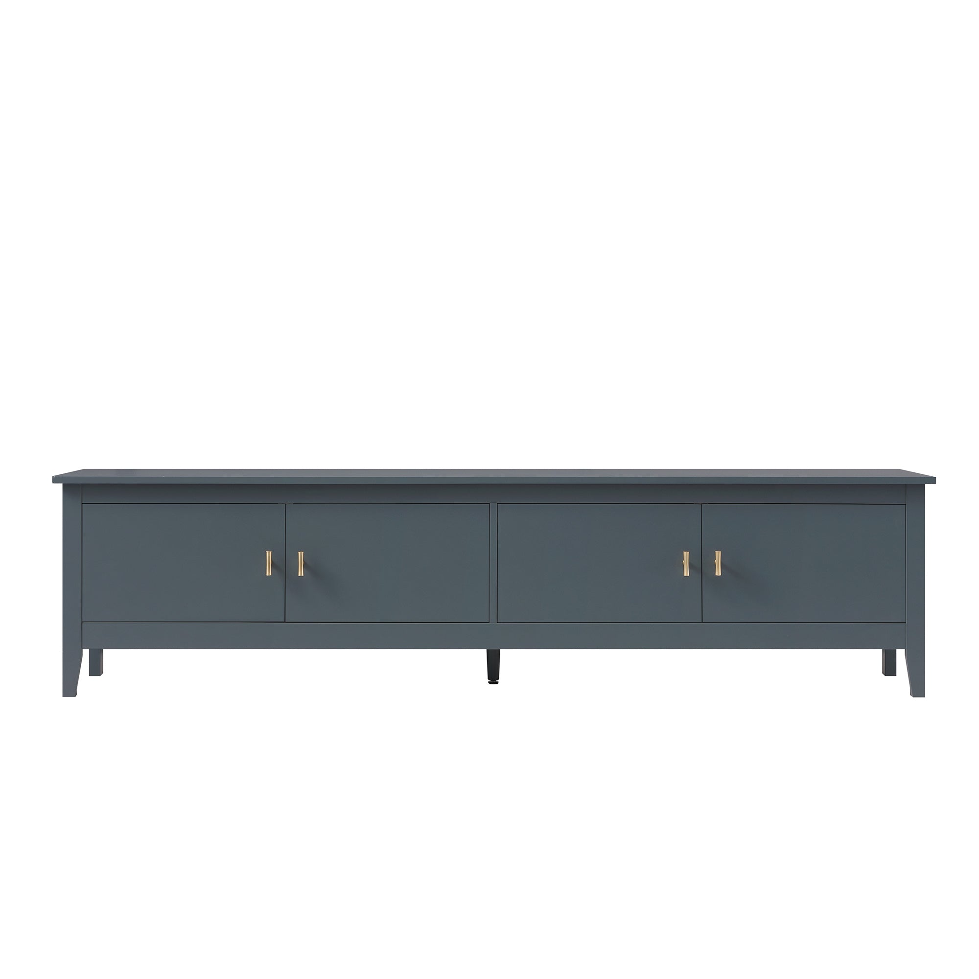 Oakham 180cm Wide TV Unit, Stormy Blue