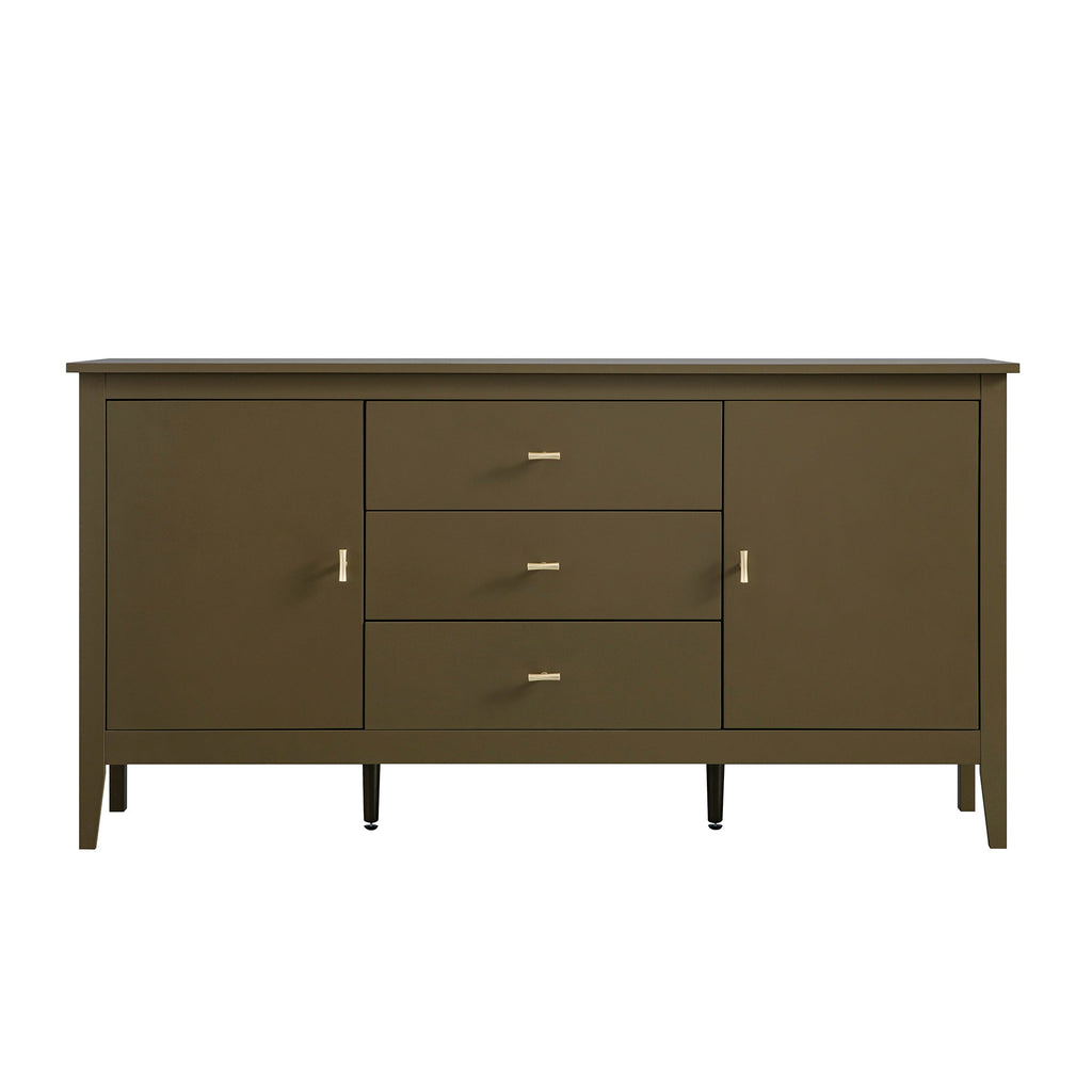 Oakham Wide Sideboard with Drawers, Olive Grove
