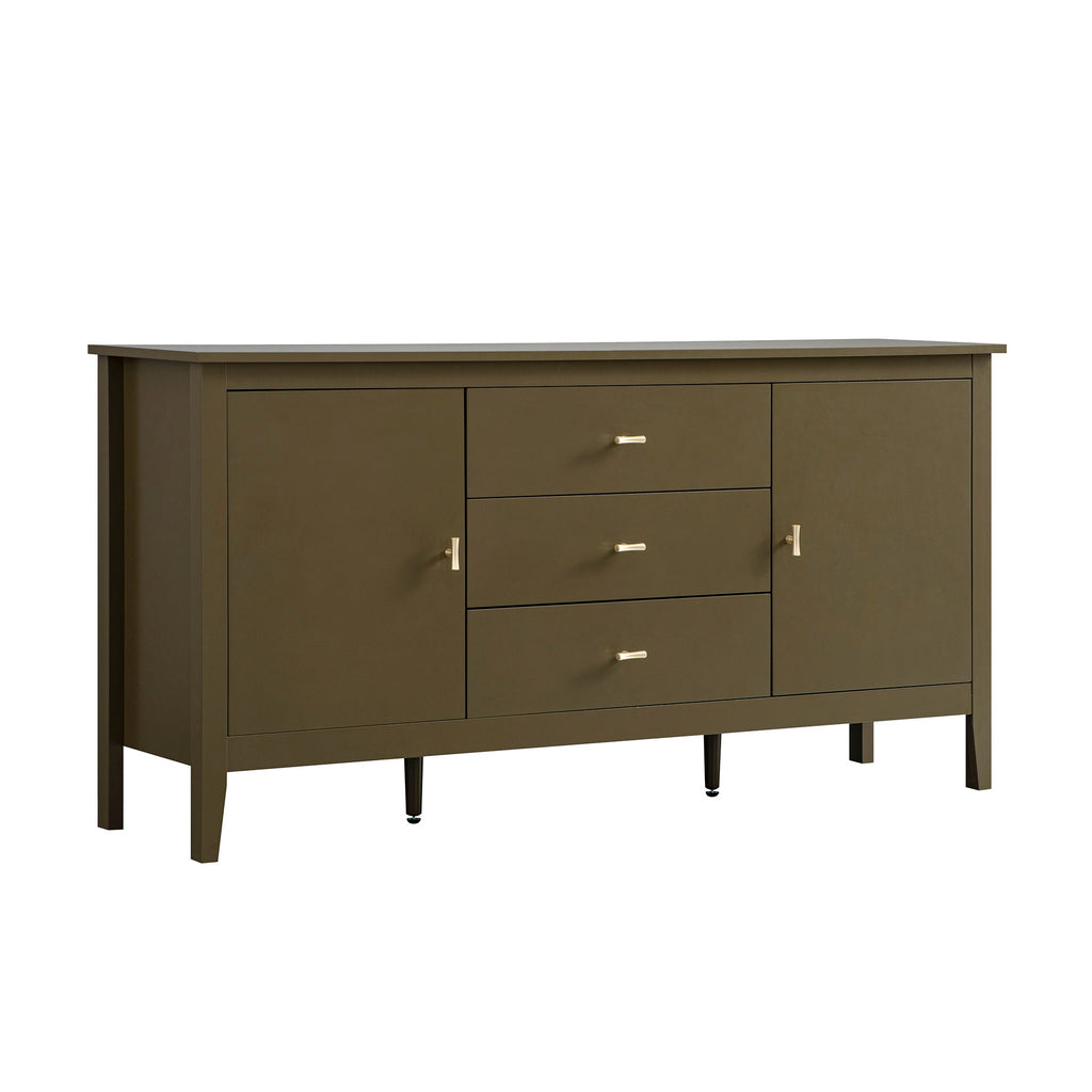 Oakham Wide Sideboard with Drawers, Olive Grove