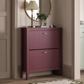 Oakham 2-Tier Shoe Cabinet, Wild Cherry