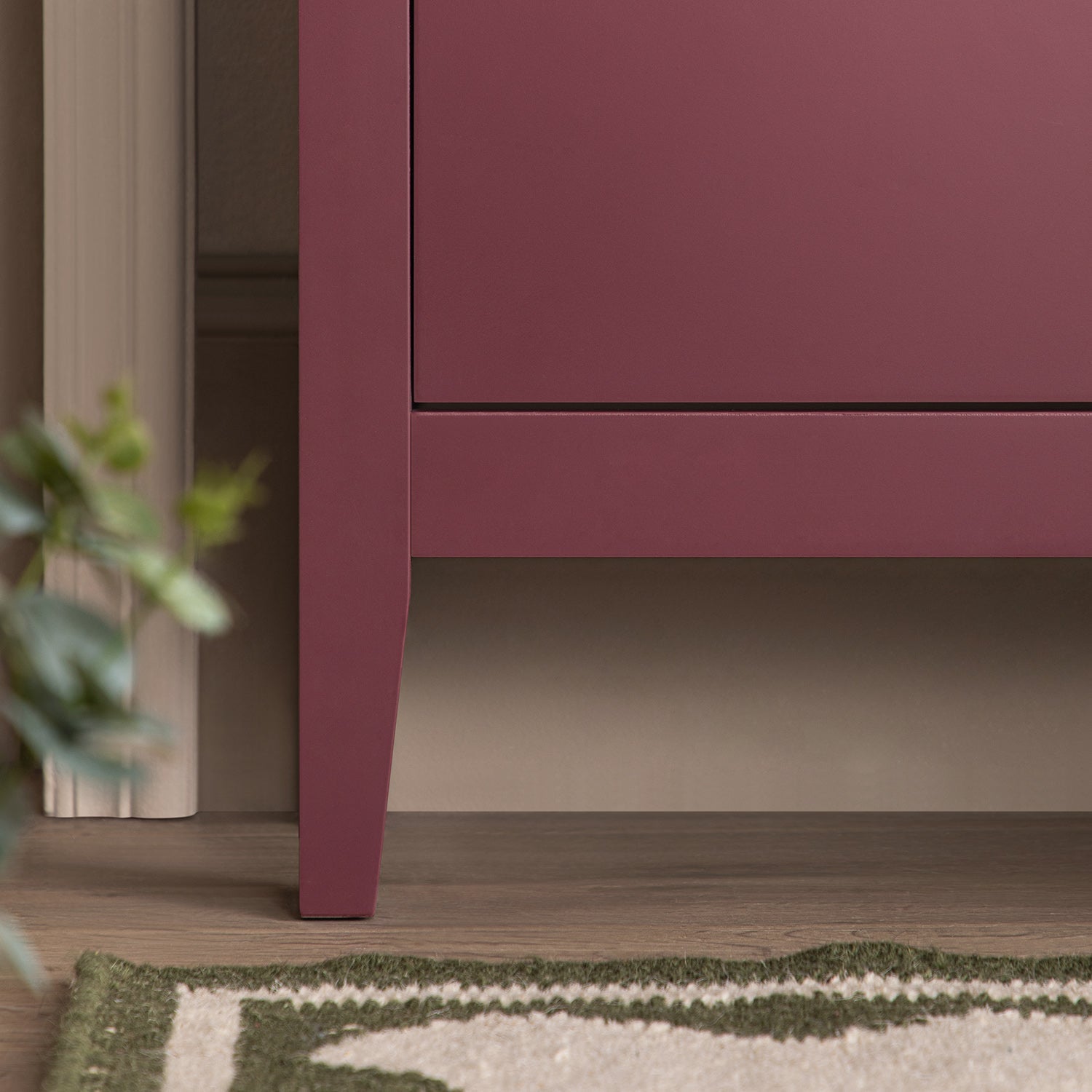 Oakham 2-Tier Shoe Cabinet, Wild Cherry