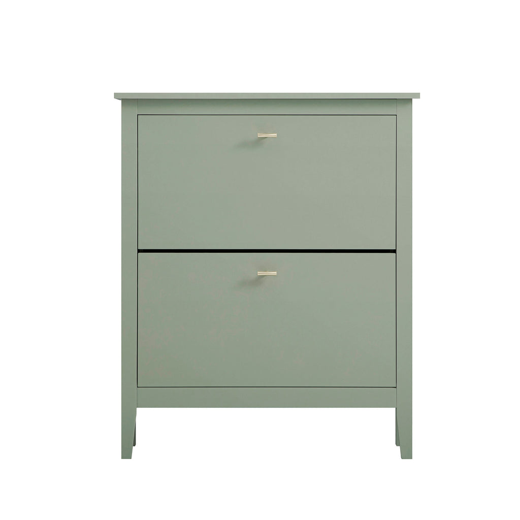 Oakham 2-Tier Shoe Cabinet, Desert Sage