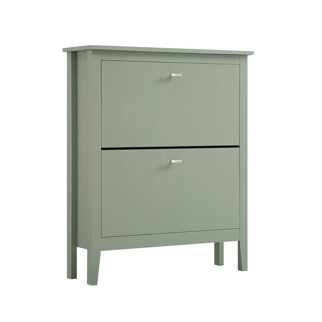 Oakham 2-Tier Shoe Cabinet, Desert Sage