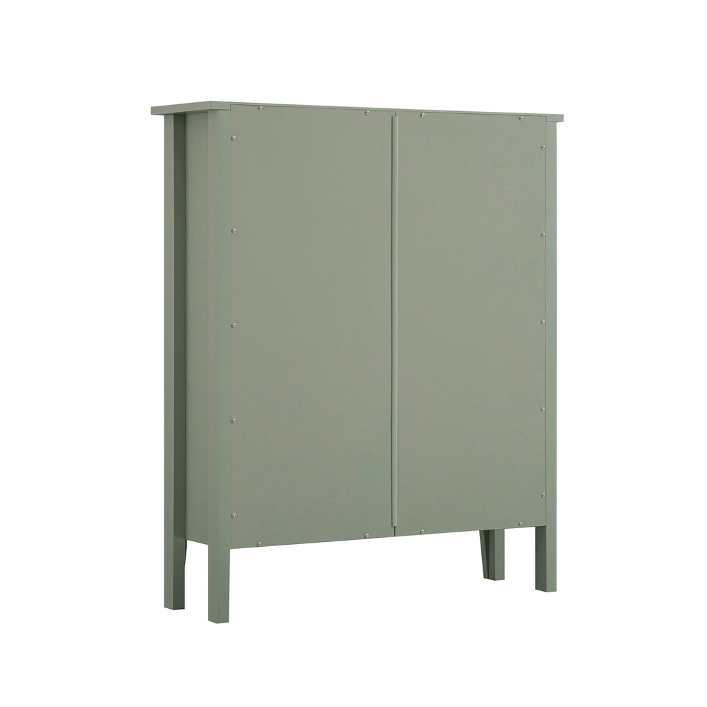 Oakham 2-Tier Shoe Cabinet, Desert Sage