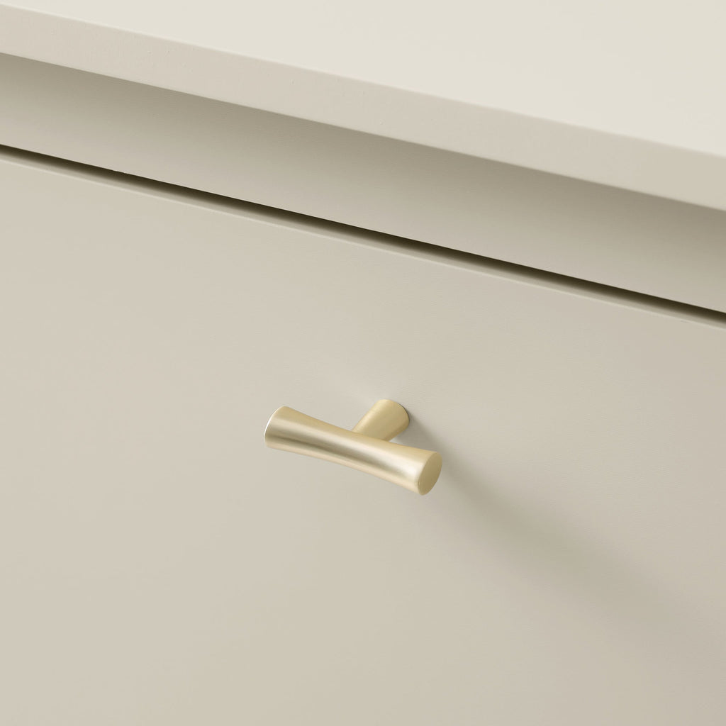 Oakham 2-Tier Shoe Cabinet, Shaded White