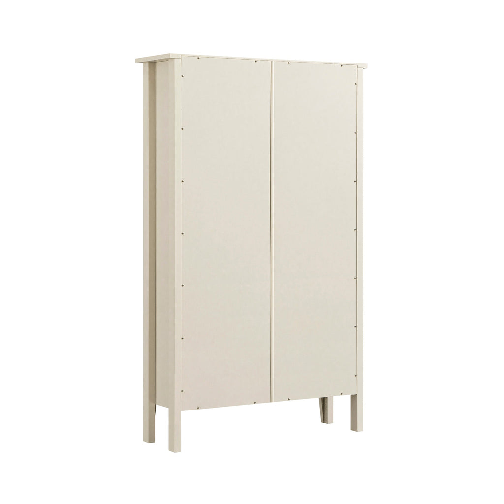 Oakham 3-Tier Shoe Cabinet, Shaded White