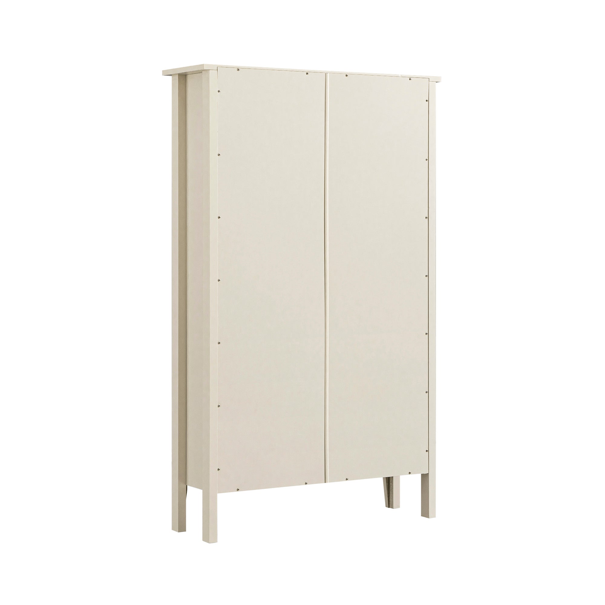 Oakham 3-Tier Shoe Cabinet, Shaded White