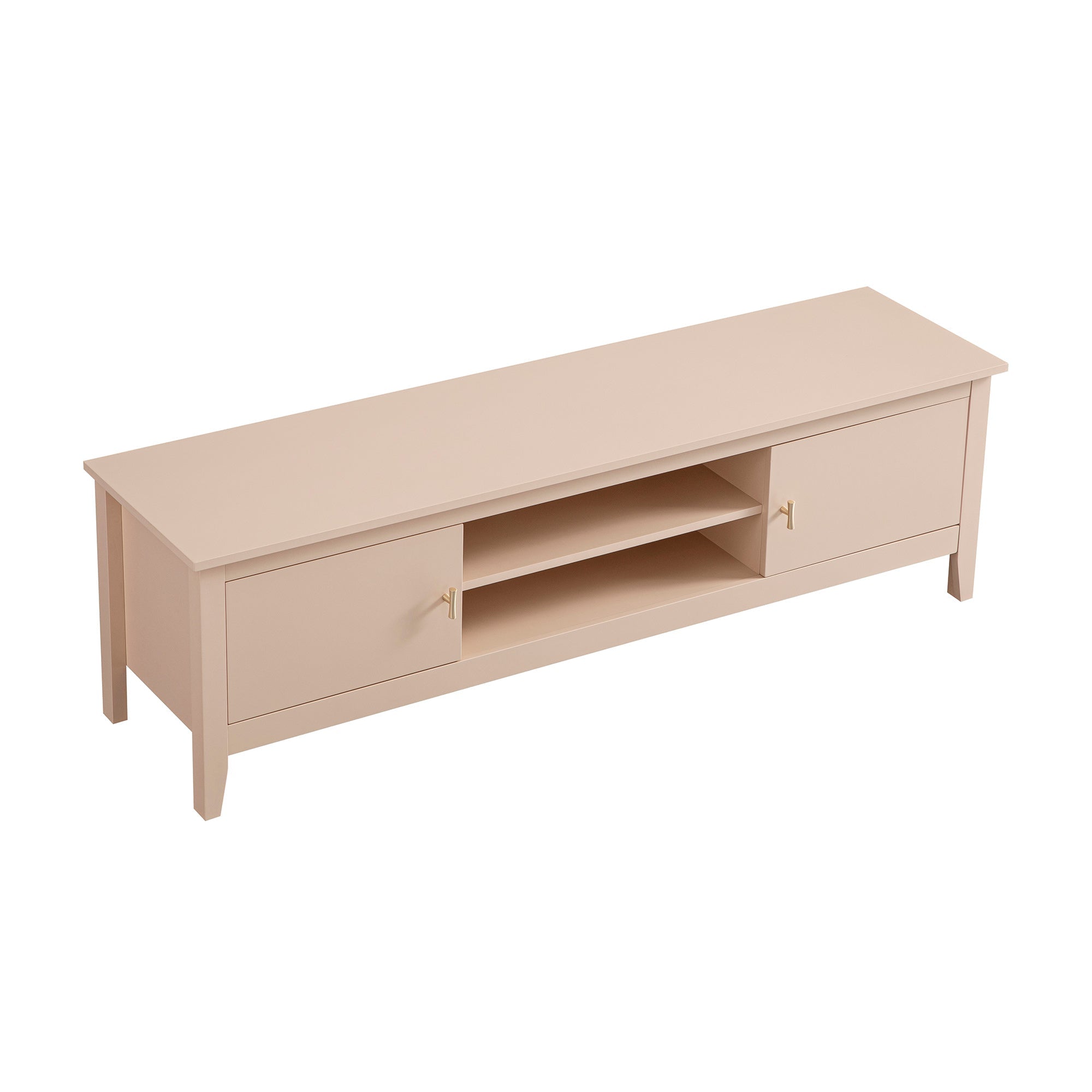 Oakham 150cm TV Unit, Nude Pink