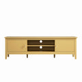 Oakham 150cm TV Unit, Rattan Yellow