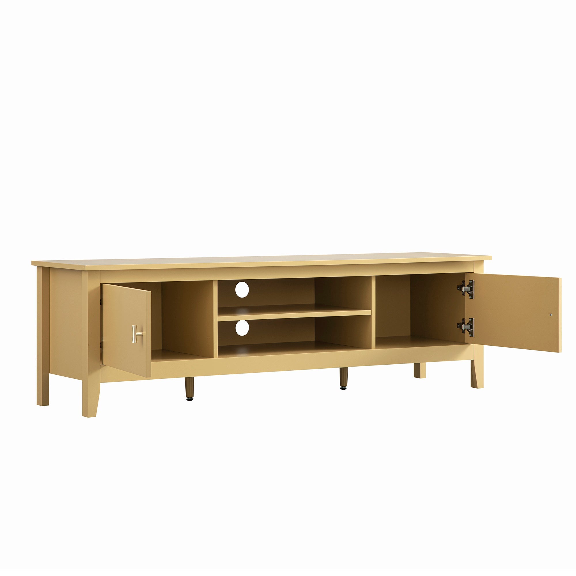 Oakham 150cm TV Unit, Rattan Yellow