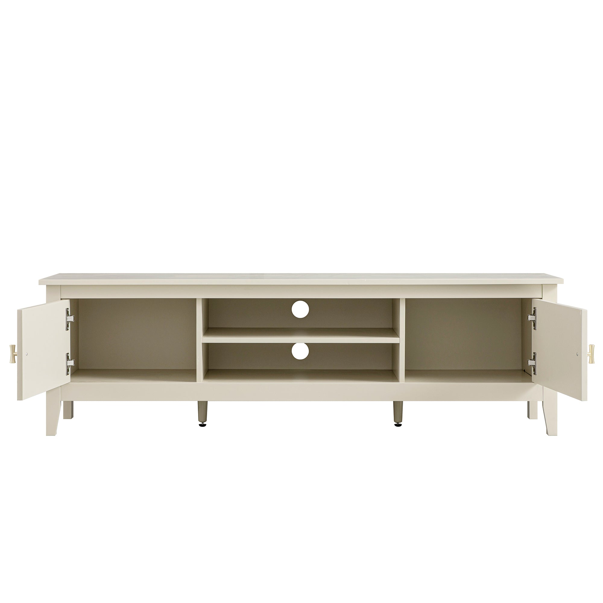 Oakham 150cm TV Unit, Shaded White