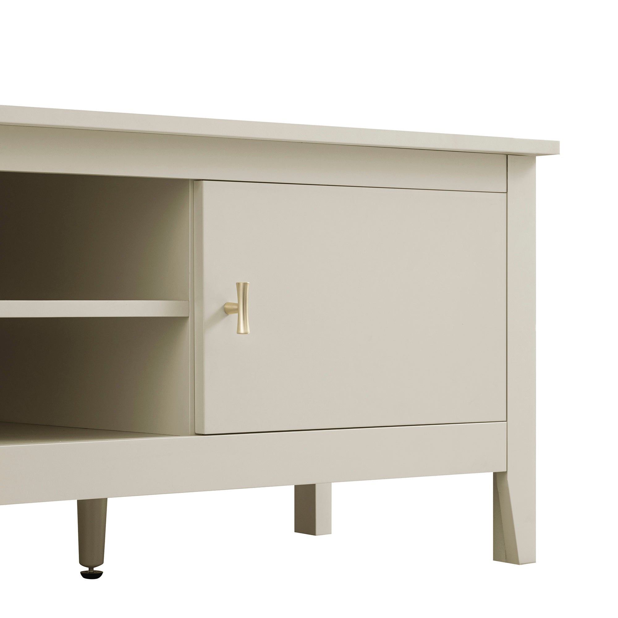 Oakham 150cm TV Unit, Shaded White