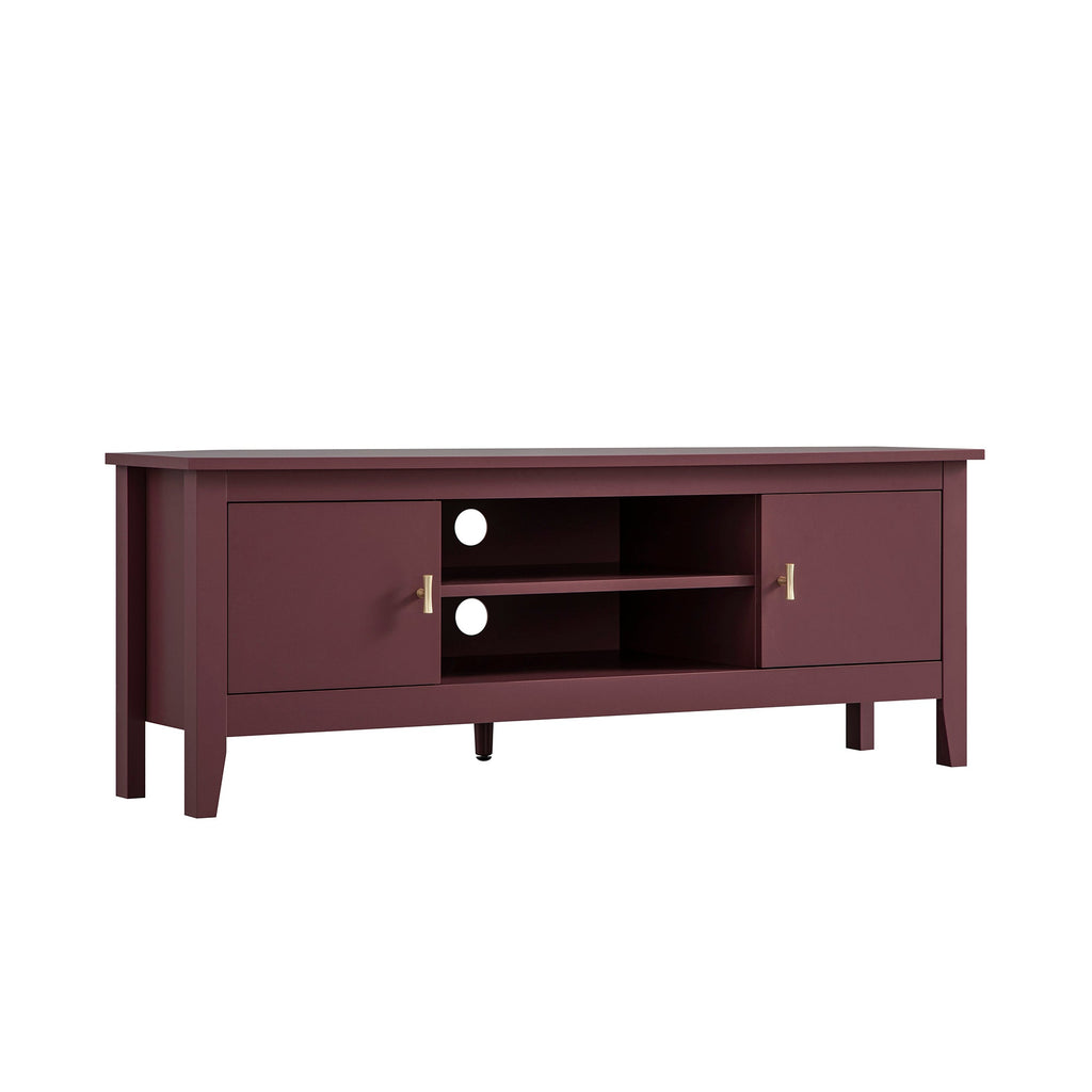 Oakham 120cm Corner TV Unit, Wild Cherry