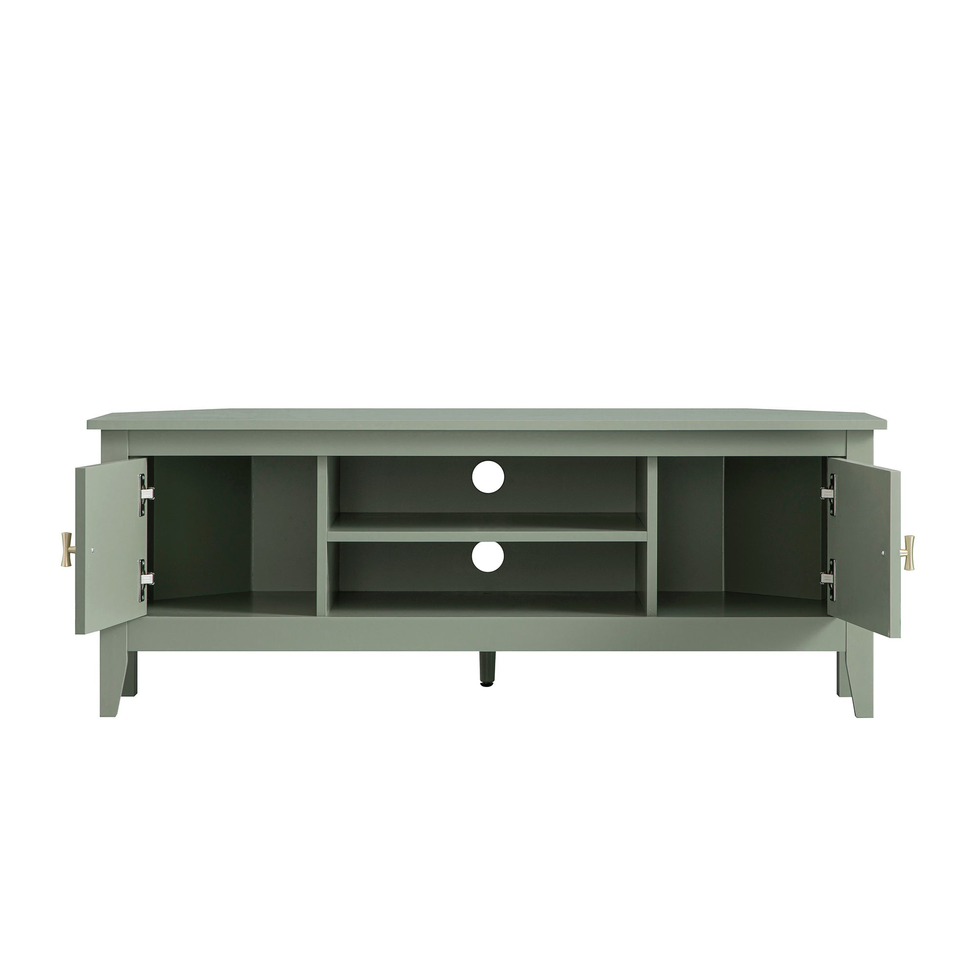 Oakham 120cm Corner TV Unit, Desert Sage