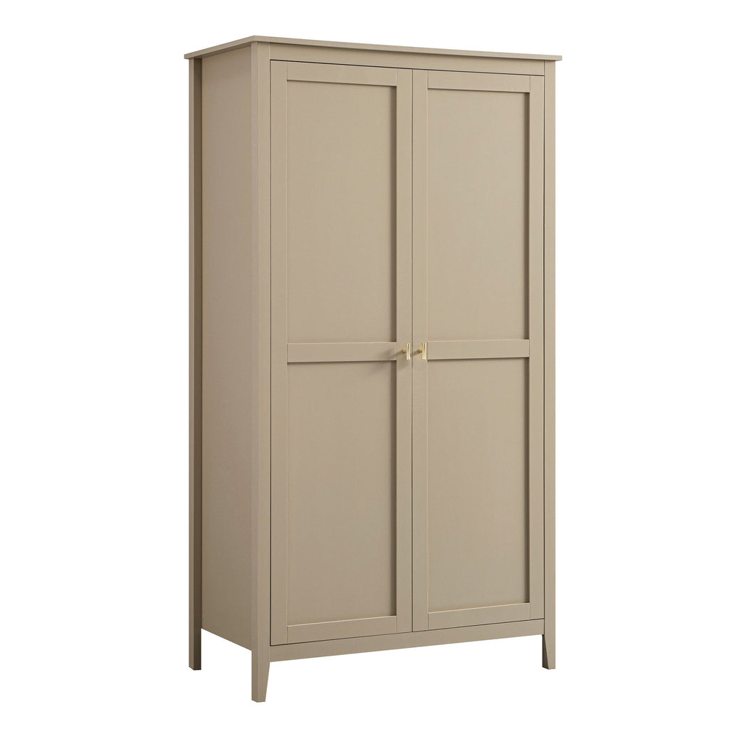 Oakham Double Wardrobe, Deep Greige