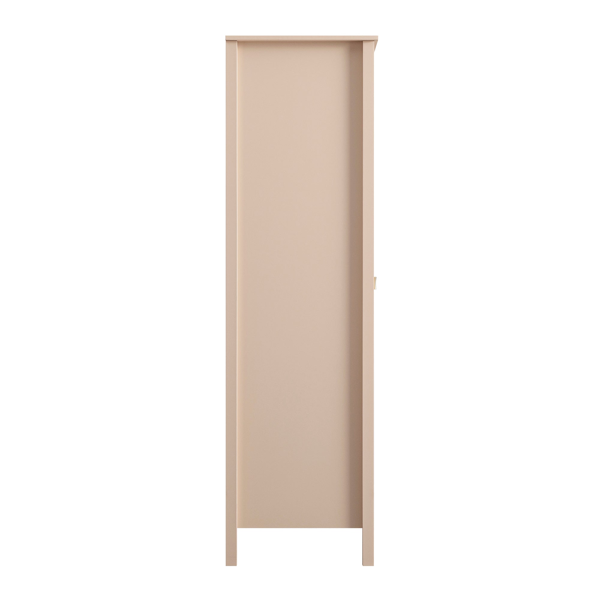 Oakham Double Wardrobe, Nude Pink