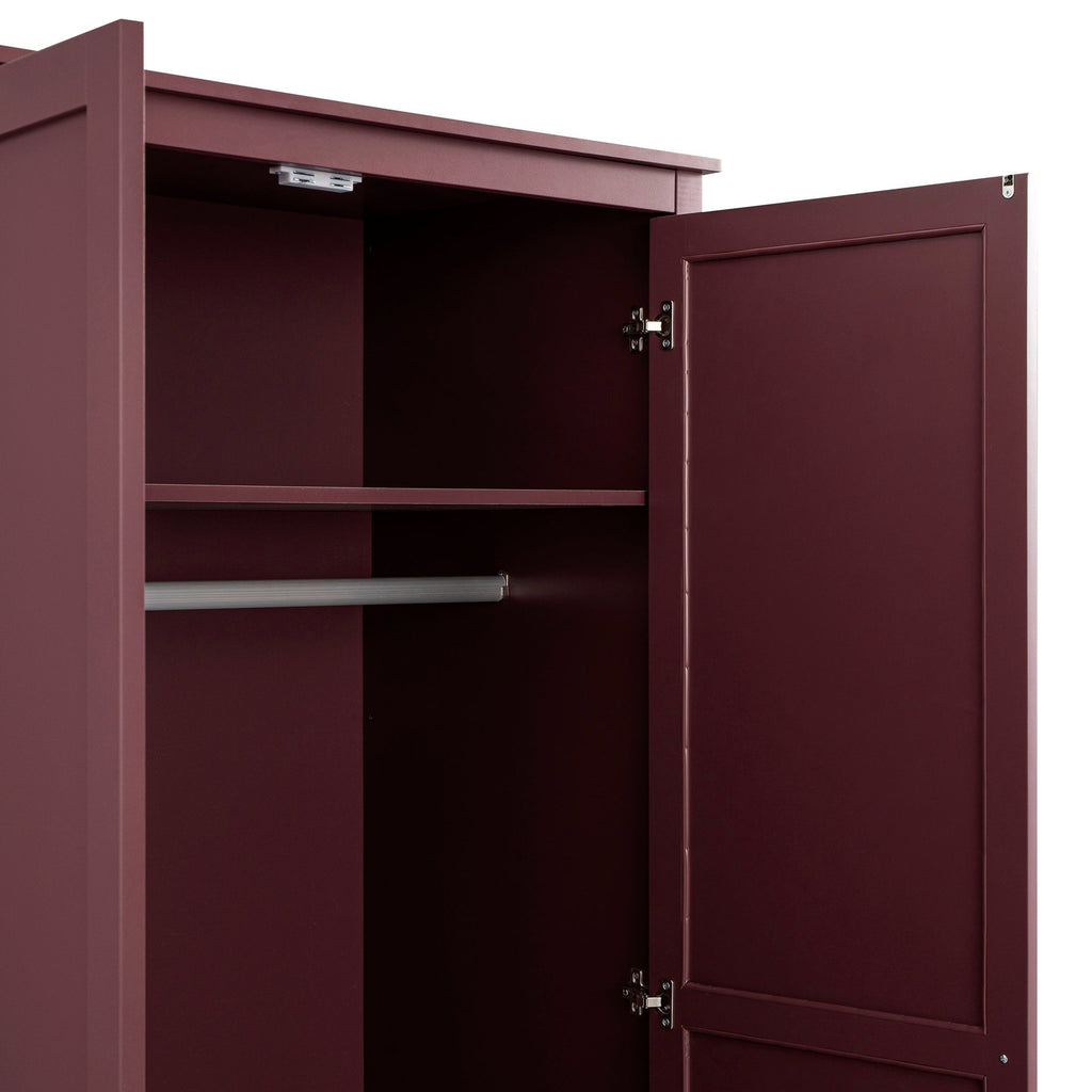 Oakham Double Wardrobe, Wild Cherry