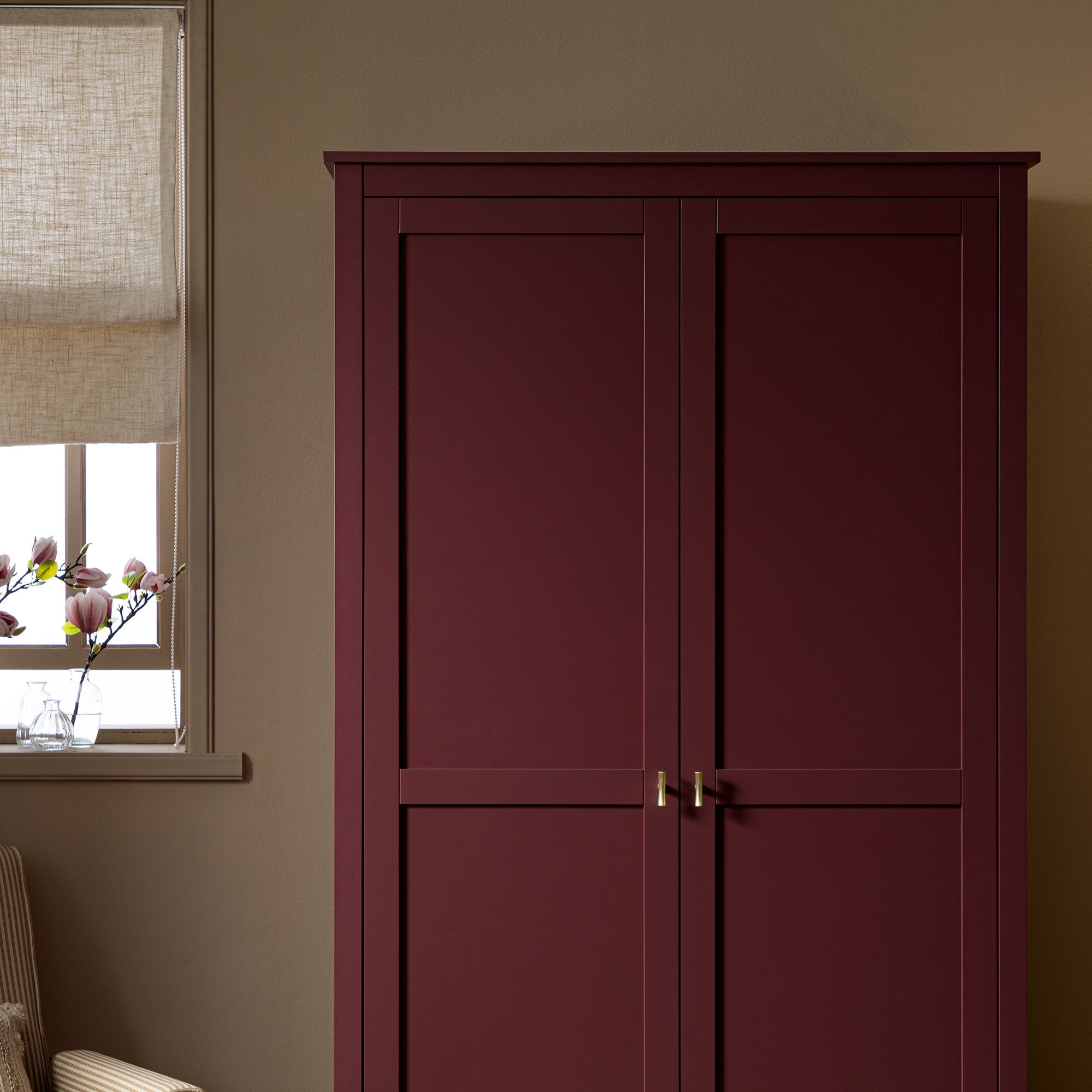 Oakham Double Wardrobe, Wild Cherry