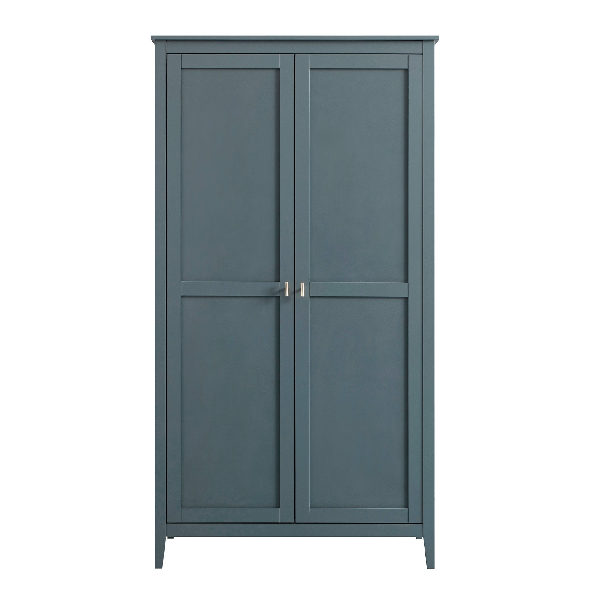 Oakham Double Wardrobe, Stormy Blue