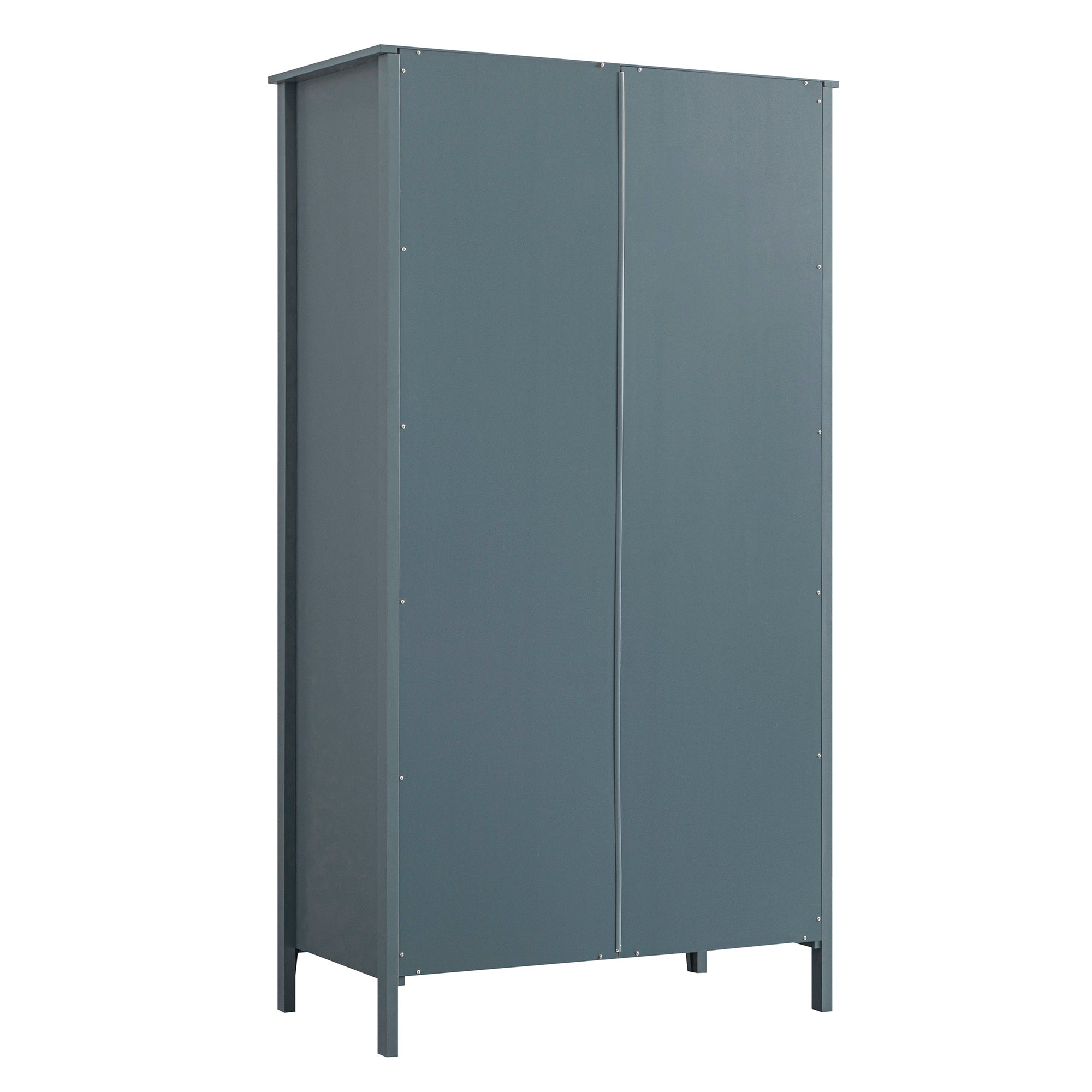 Oakham Double Wardrobe, Stormy Blue
