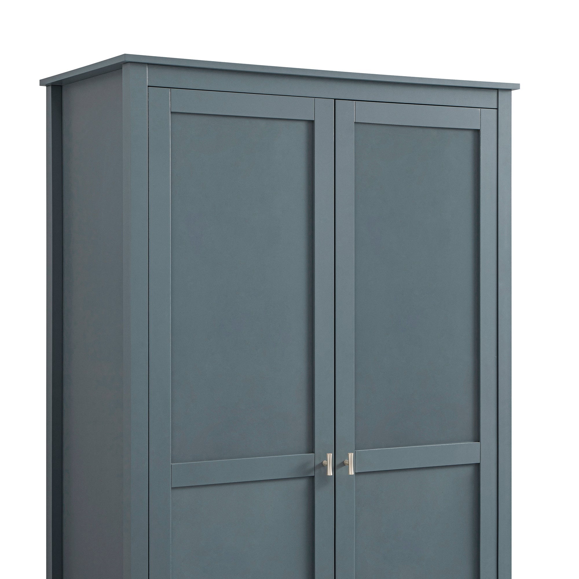 Oakham Double Wardrobe, Stormy Blue