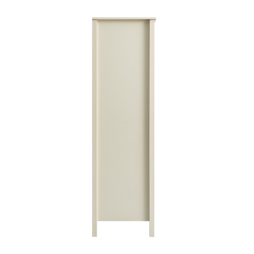 Oakham Mirrored Double Wardrobe, Shaded White