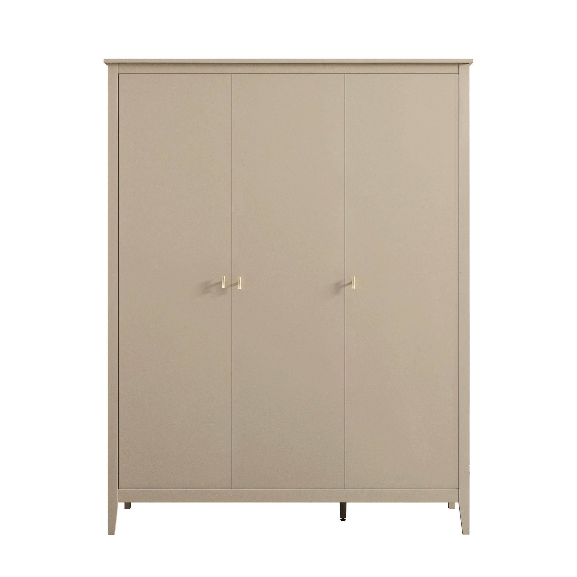 Oakham Triple Wardrobe, Deep Greige