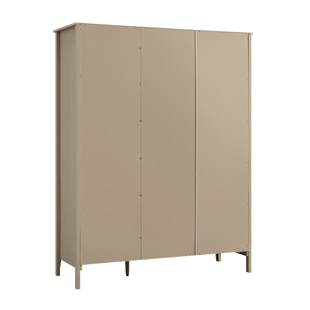 Oakham Triple Wardrobe, Deep Greige