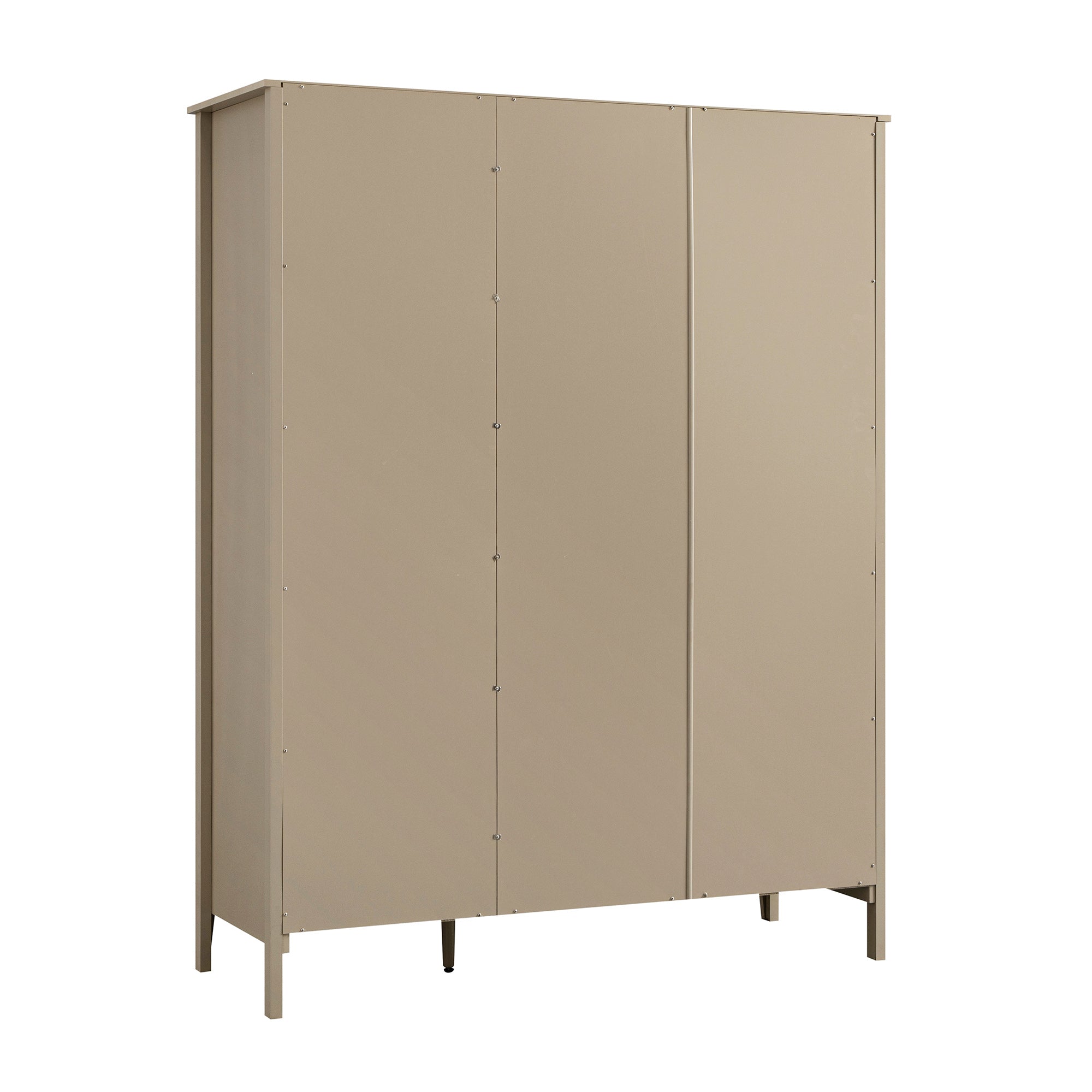 Oakham Triple Wardrobe, Deep Greige