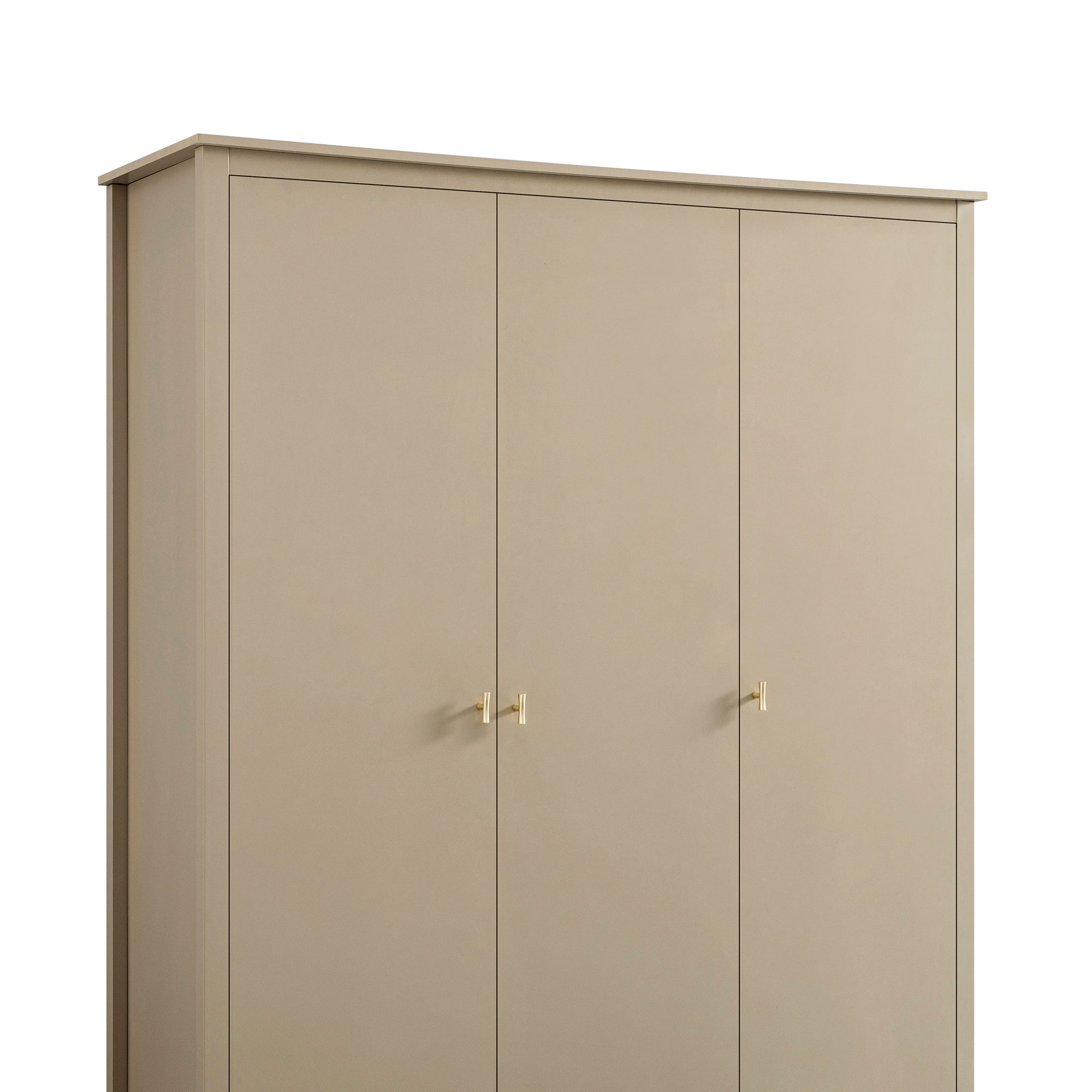 Oakham Triple Wardrobe, Deep Greige