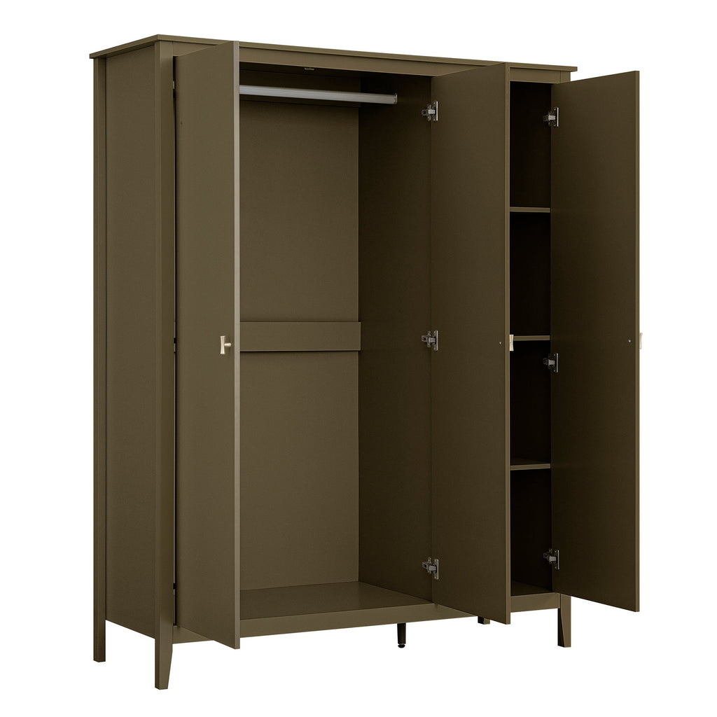 Oakham Triple Wardrobe, Olive Grove