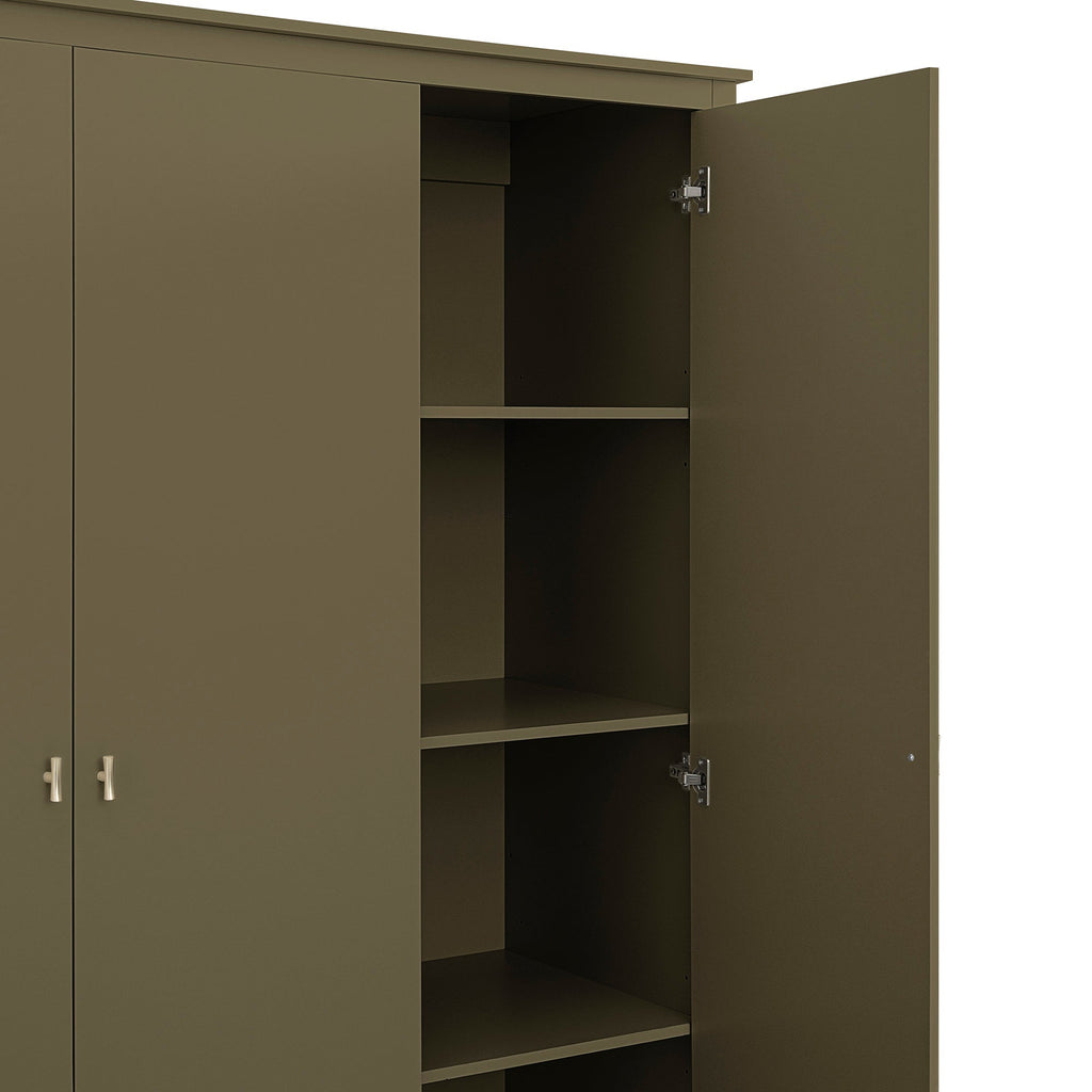 Oakham Triple Wardrobe, Olive Grove