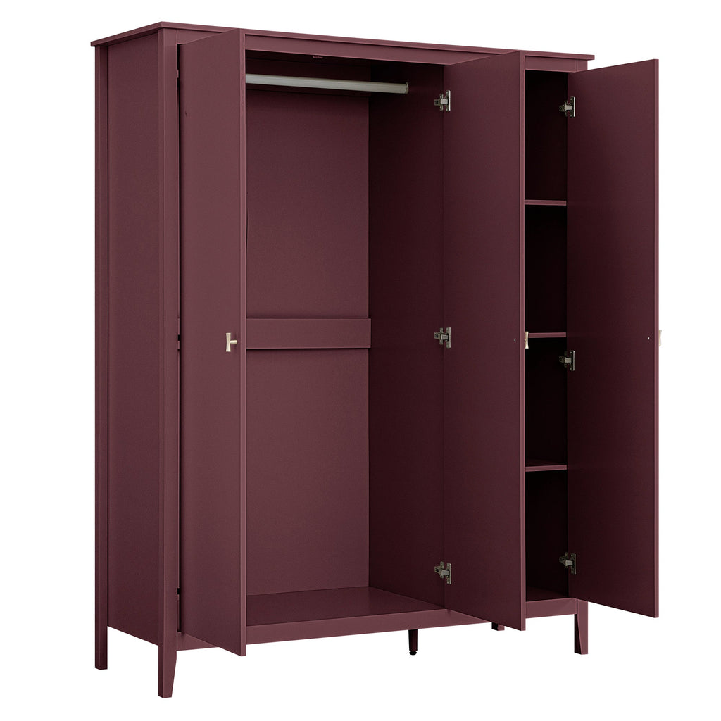 Oakham Triple Wardrobe, Wild Cherry