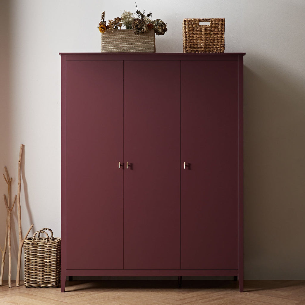 Oakham Triple Wardrobe, Wild Cherry