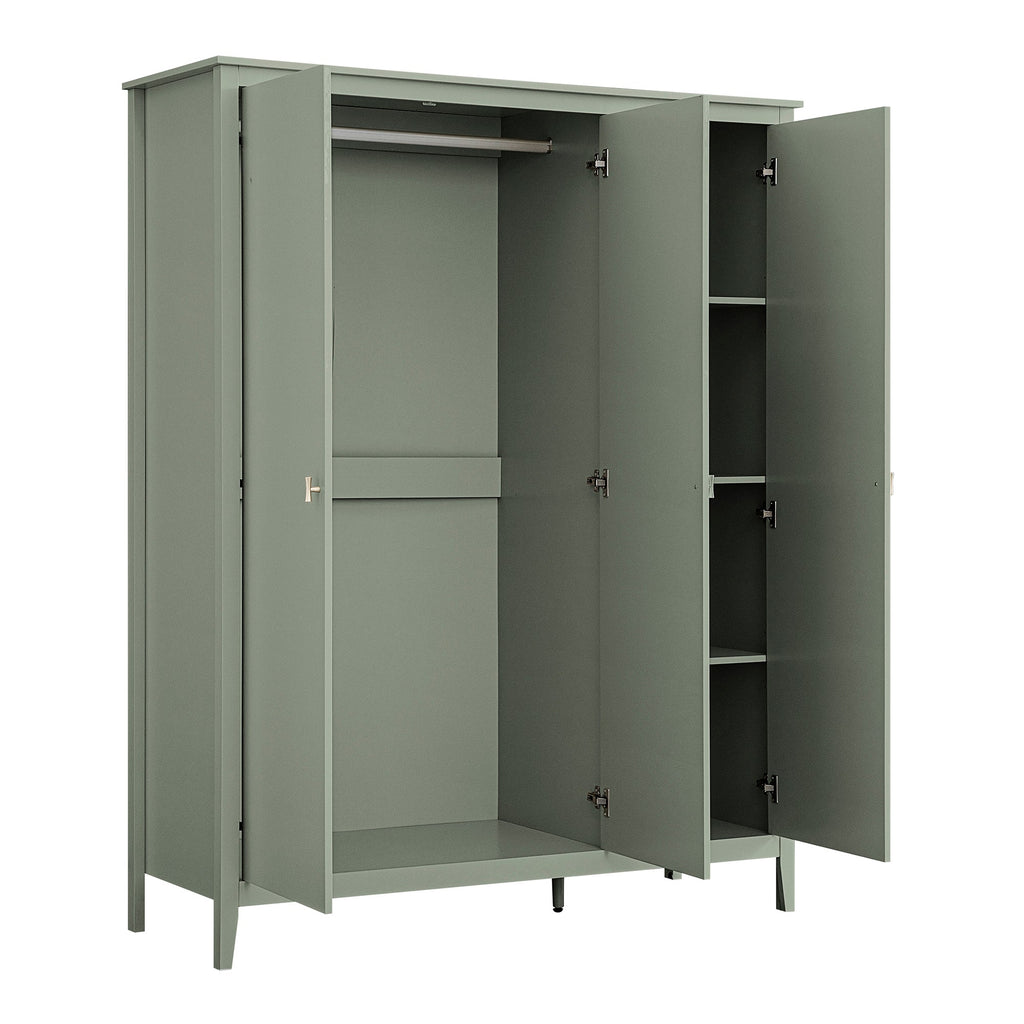 Oakham Triple Wardrobe, Desert Sage