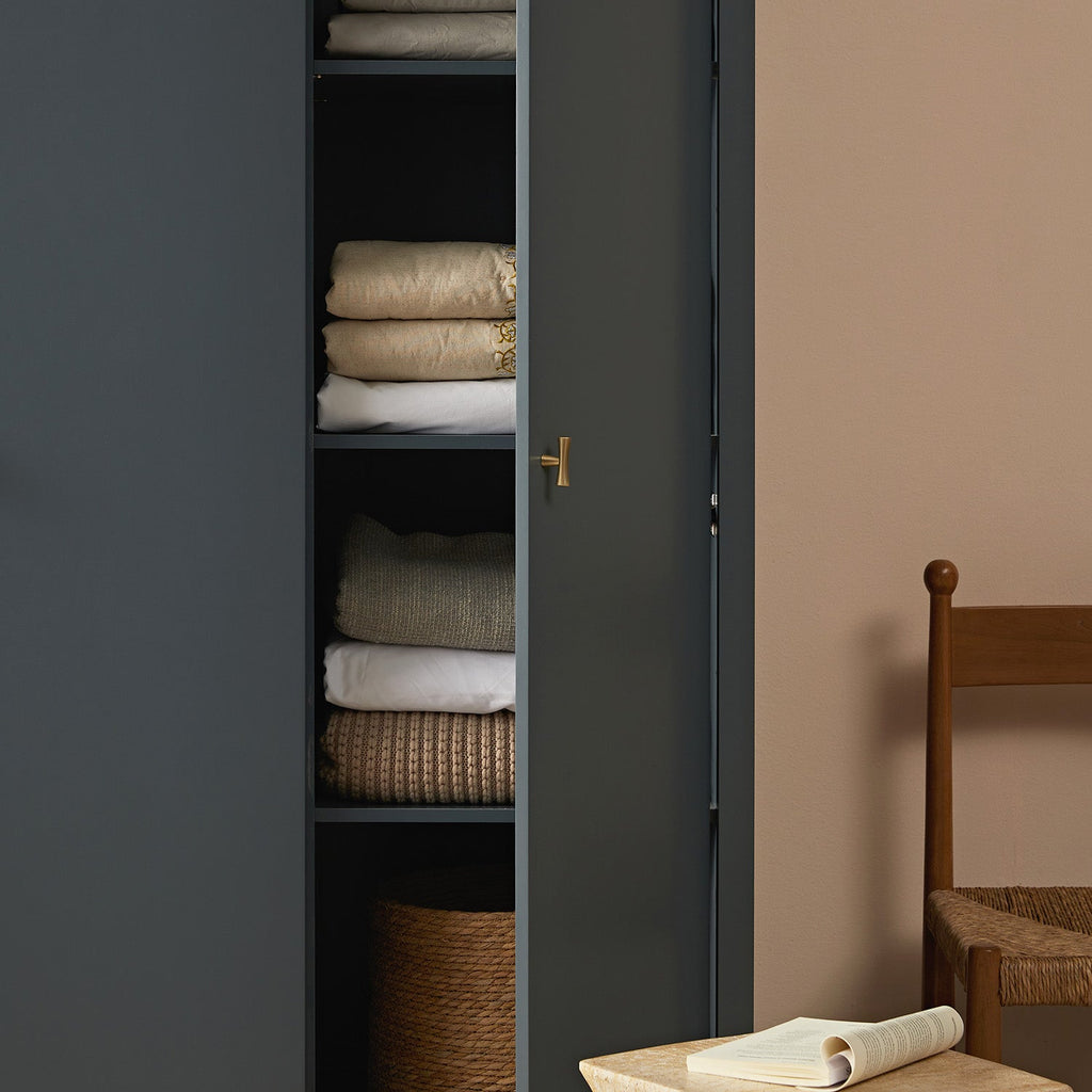 Oakham Triple Wardrobe, Stormy Blue