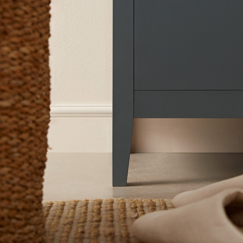 Oakham Triple Wardrobe, Stormy Blue