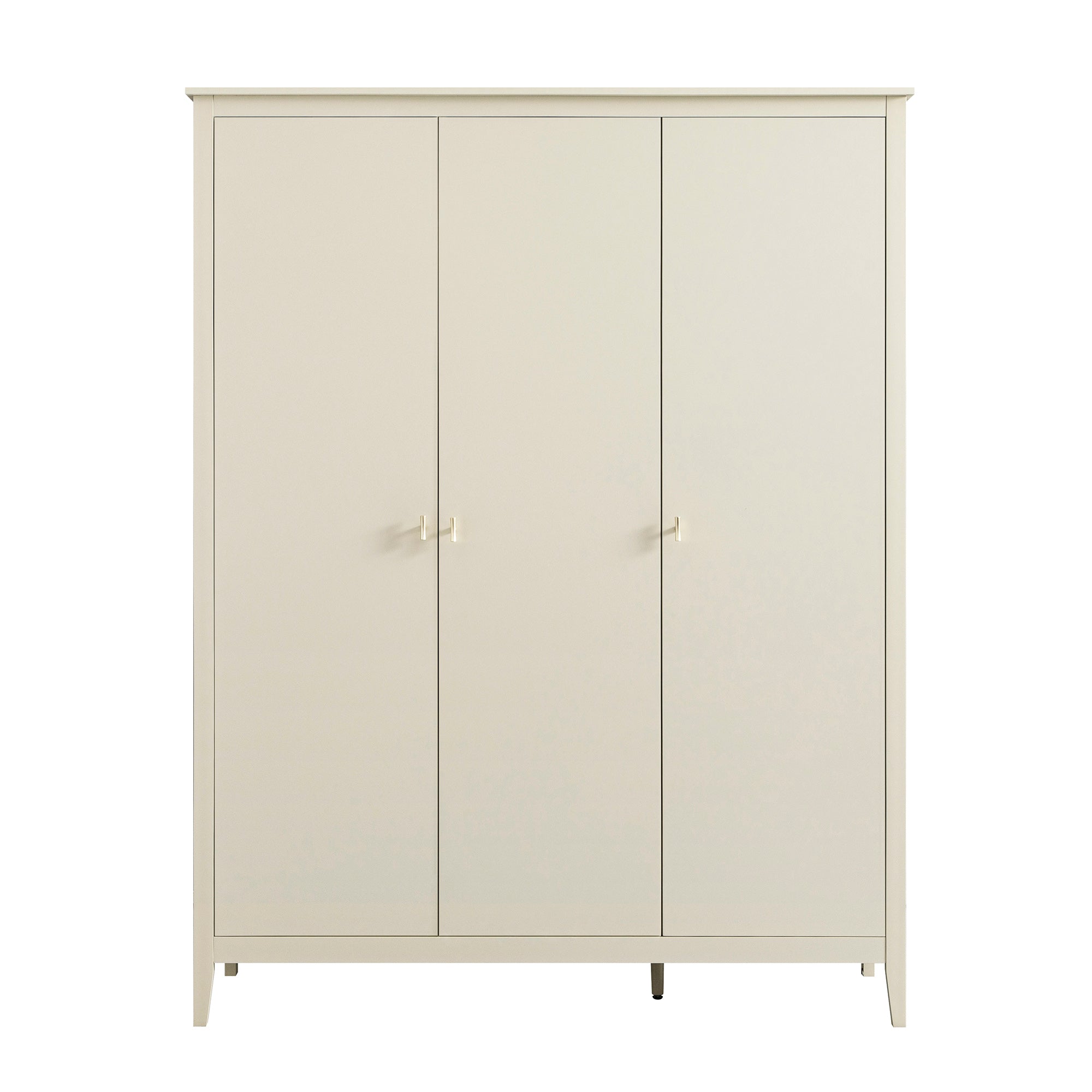 Oakham Triple Wardrobe, Shaded White