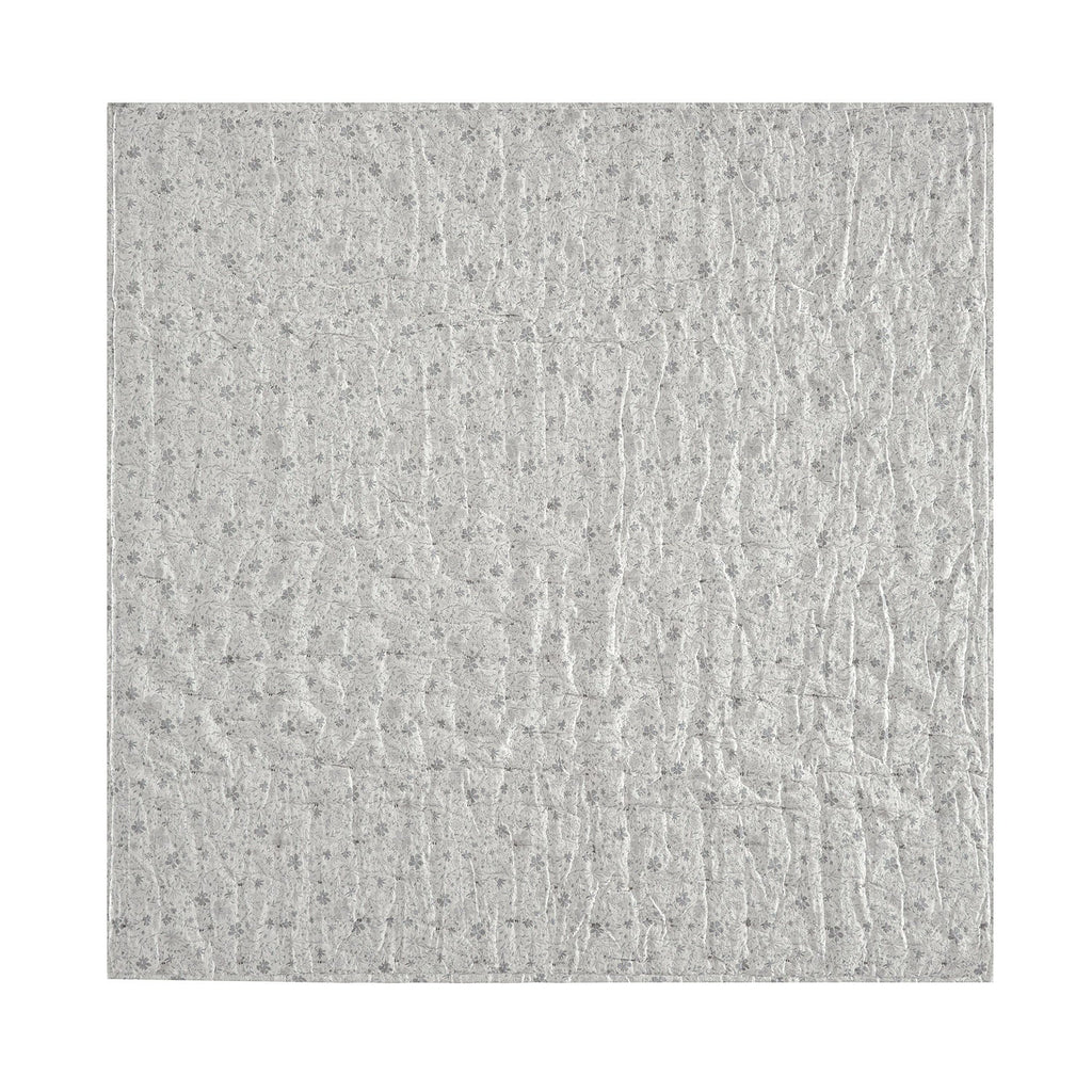 Penelope Grey Ditsy Floral Jacquard Quilted Cotton Bedspread