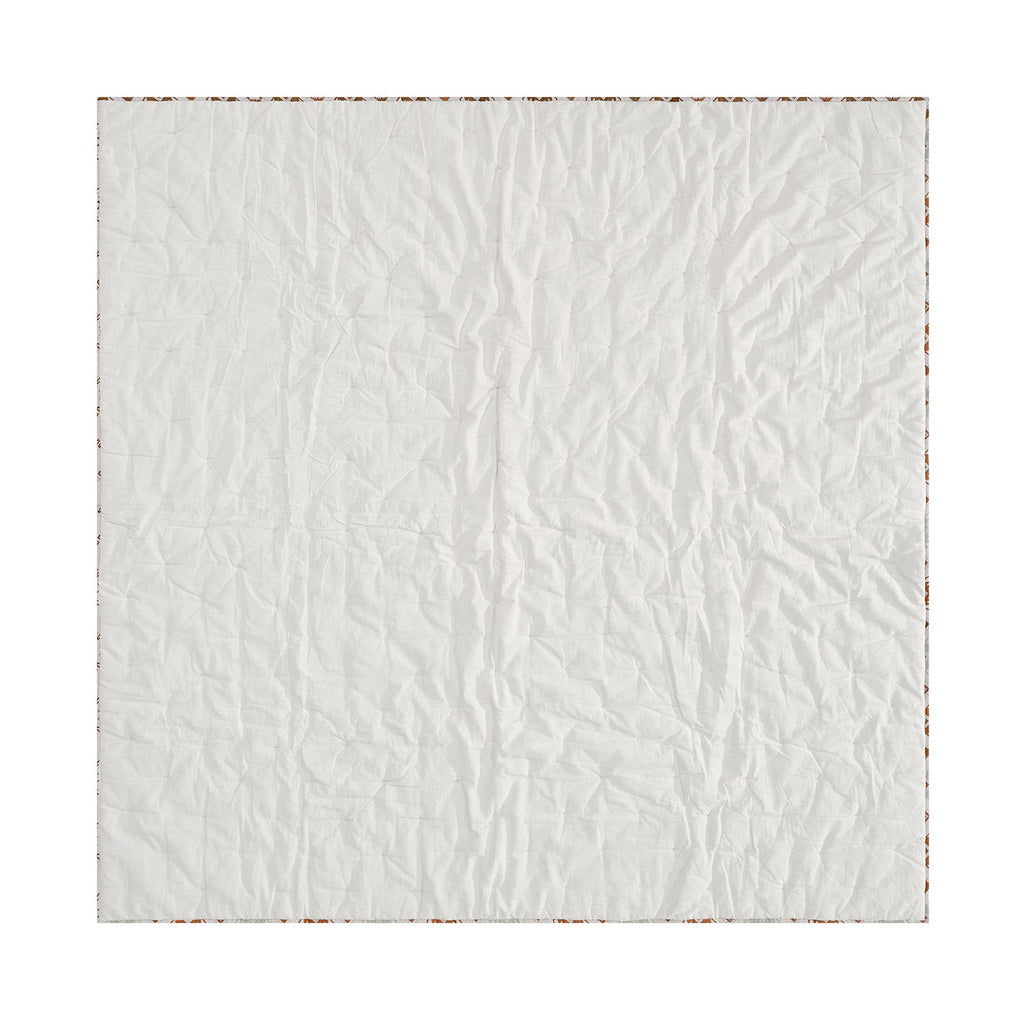 Zaniyah Aztec Jacquard Hand Quilted Cotton Bedspread