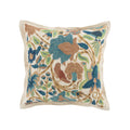 Flora & Fauna Hand Embroidered Birds Of Paradise Cushion