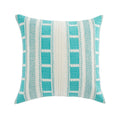 Hattie Blue Embroidered 100% Linen Cushion