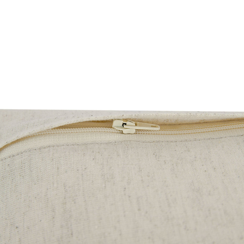 Madeleine Grey Paisley Jacquard Cotton Cushion