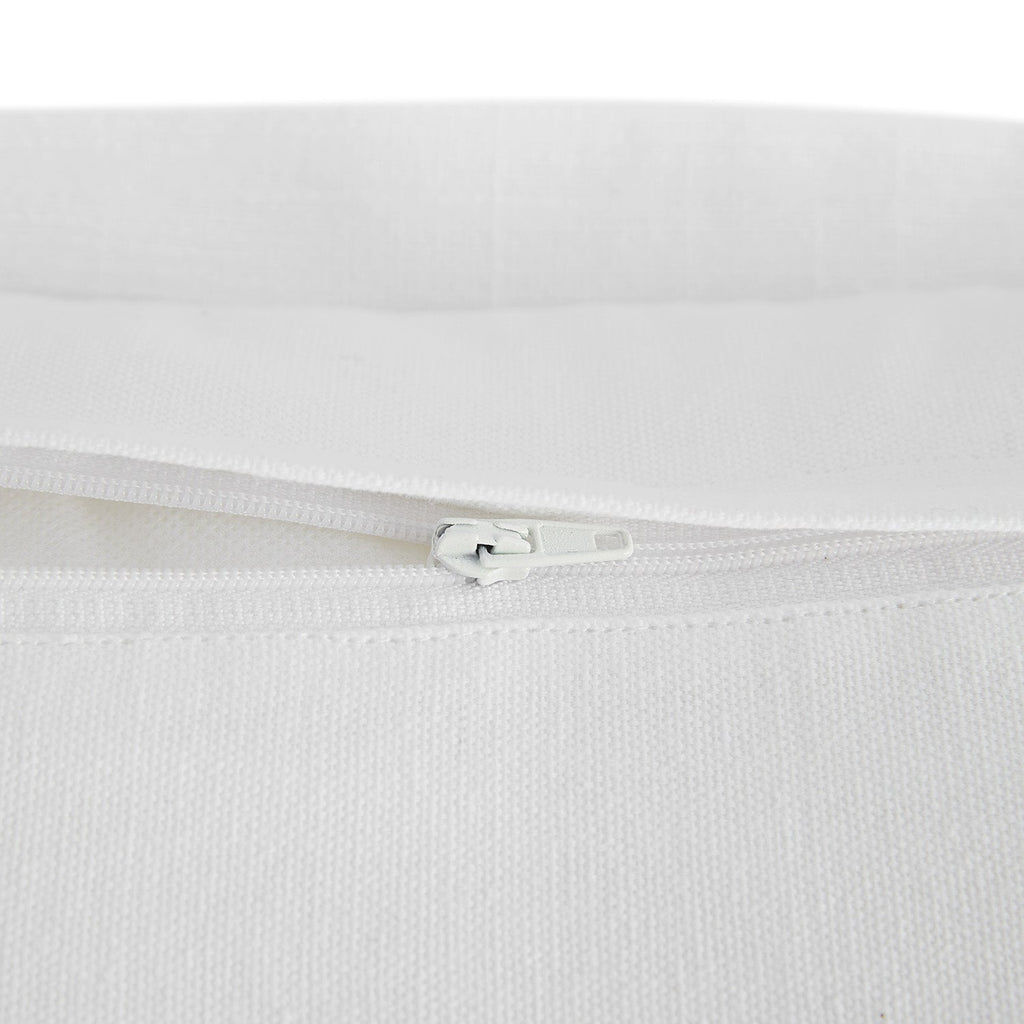 Milano Sea Spray Green Knot Embroidered Cotton Cushion