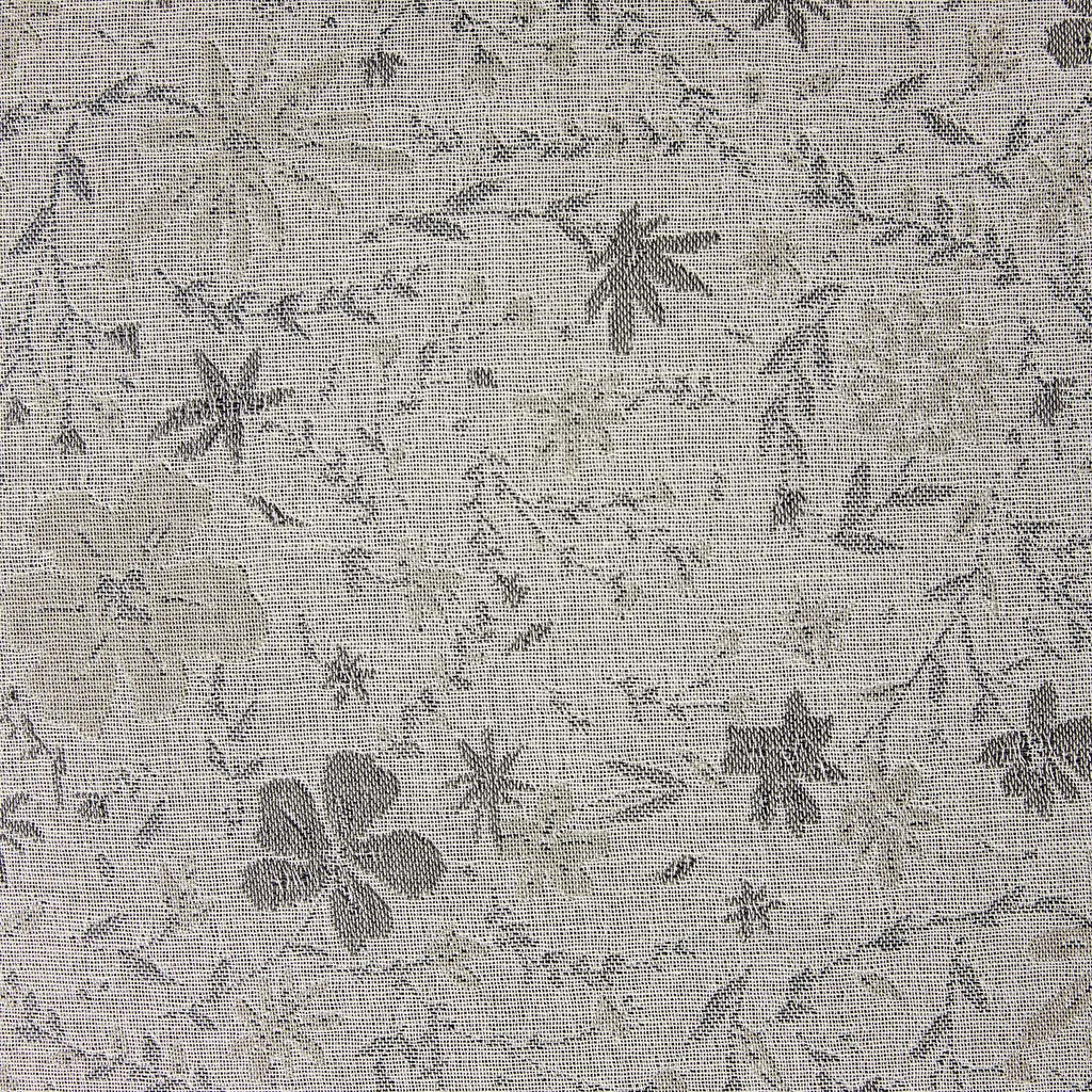 Penelope Grey Ditsy Floral Jacquard Cotton Cushion