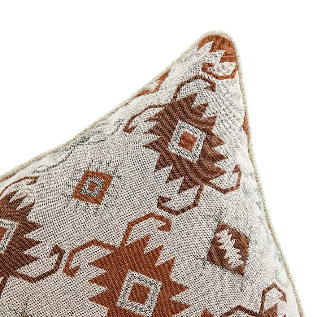 Zaniyah Aztec Jacquard Cotton Cushion