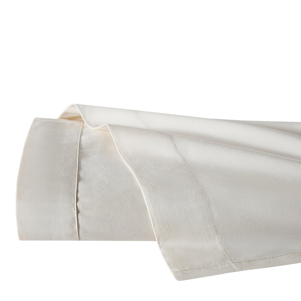 Hotel Collection 600 Thread Count Cotton Sateen Flat Sheet - Ivory
