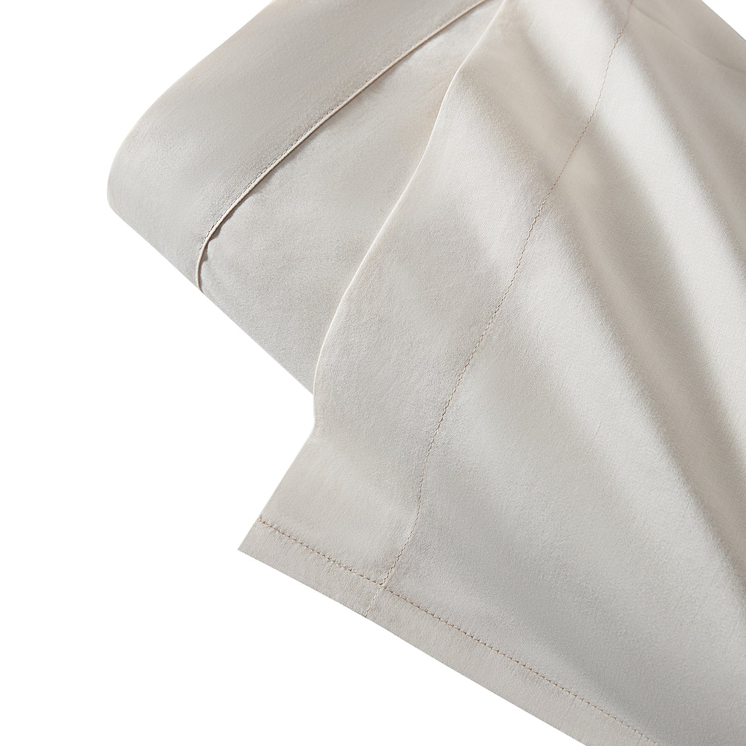 Hotel Collection 600 Thread Count Cotton Sateen Flat Sheet - Ivory