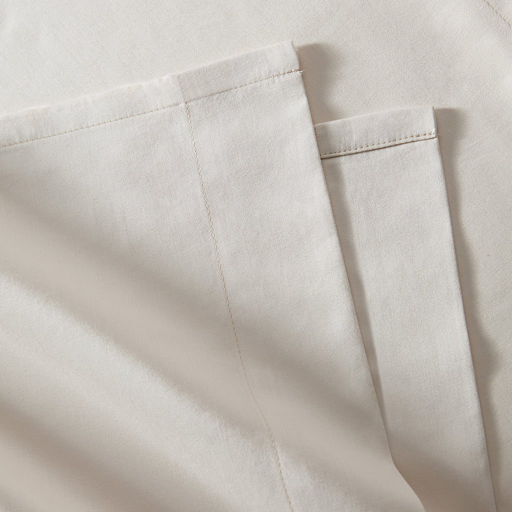 Hotel Collection 600 Thread Count Cotton Sateen Flat Sheet - Ivory